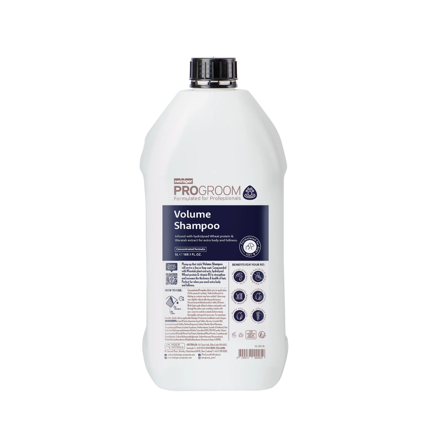 Progroom Volume Shampoo 5L