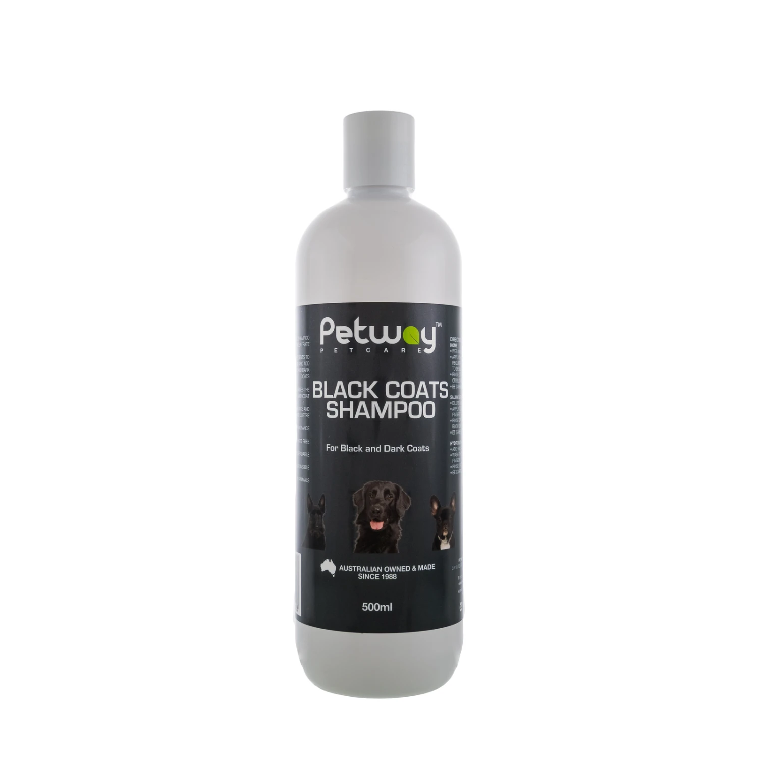 Petway Black Coats Shampoo 500ml